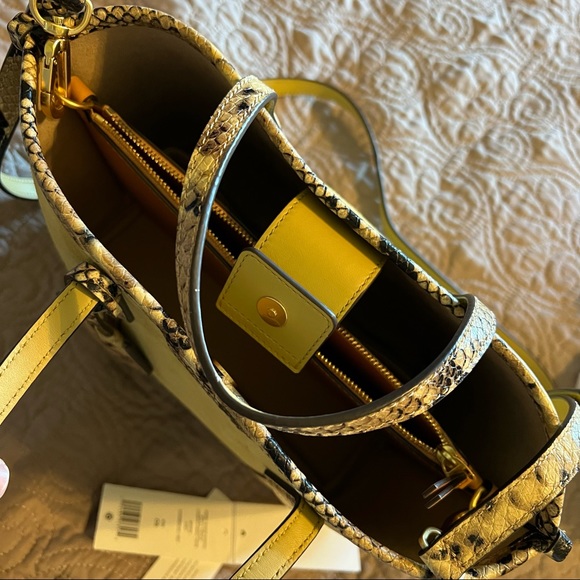 NWT Tory Burch
Style Number: 86609
The Perry Small Tote Bag in cornbread - Picture 4 of 7